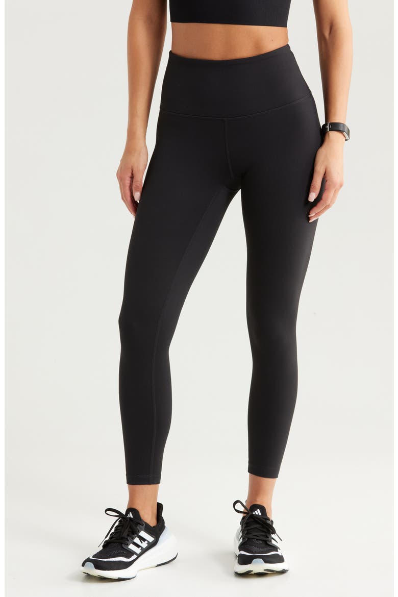 Live In High Waist 7/8 Leggings, Main, color, BLACK