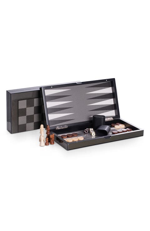Axel Backgammon & Chess Set