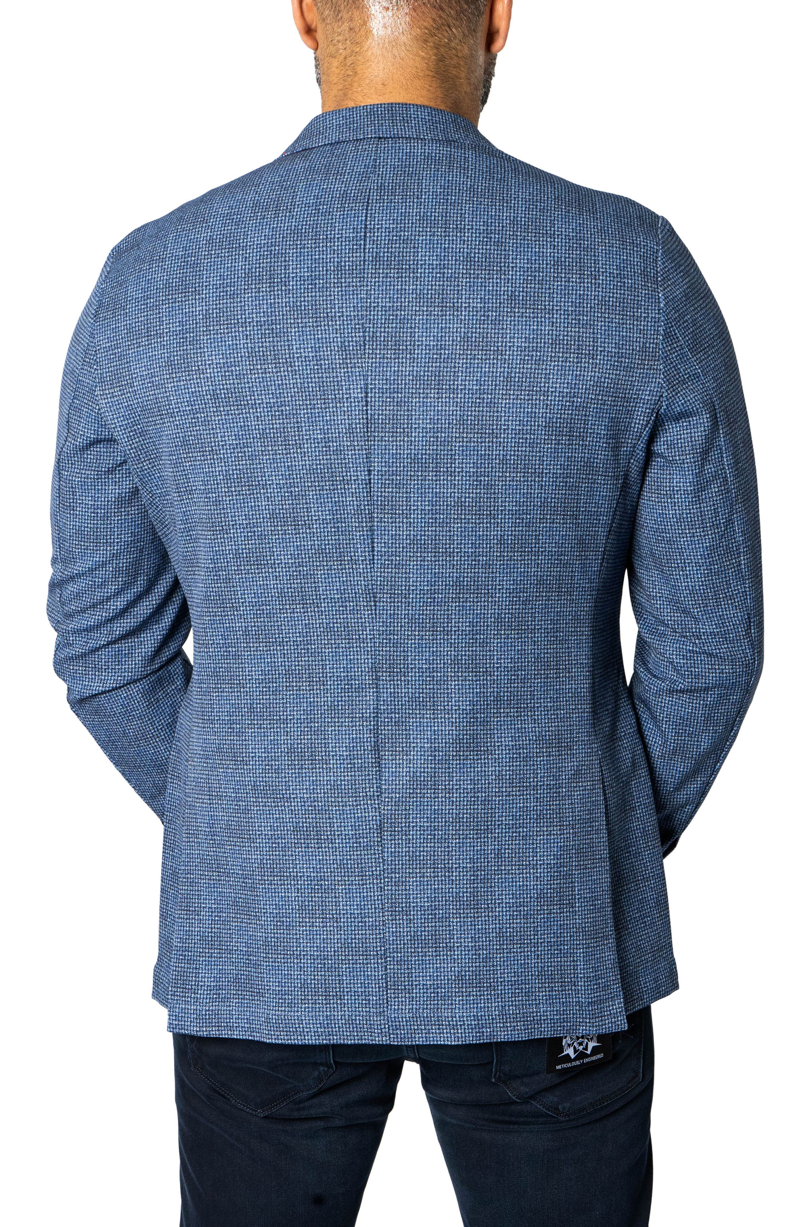 Descartes Unconstructed Static Blue Blazer - image 2