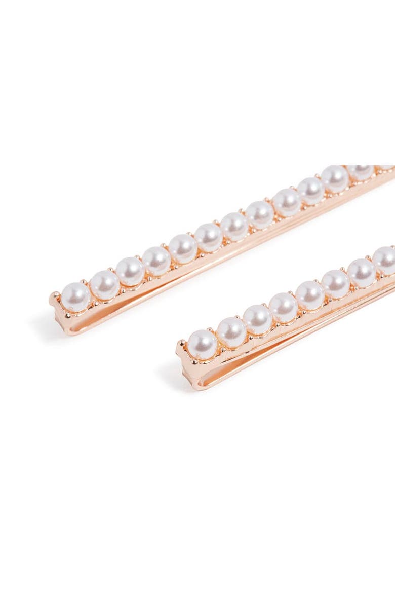 Hair Pin Set, Alternate, color, Rose Gold