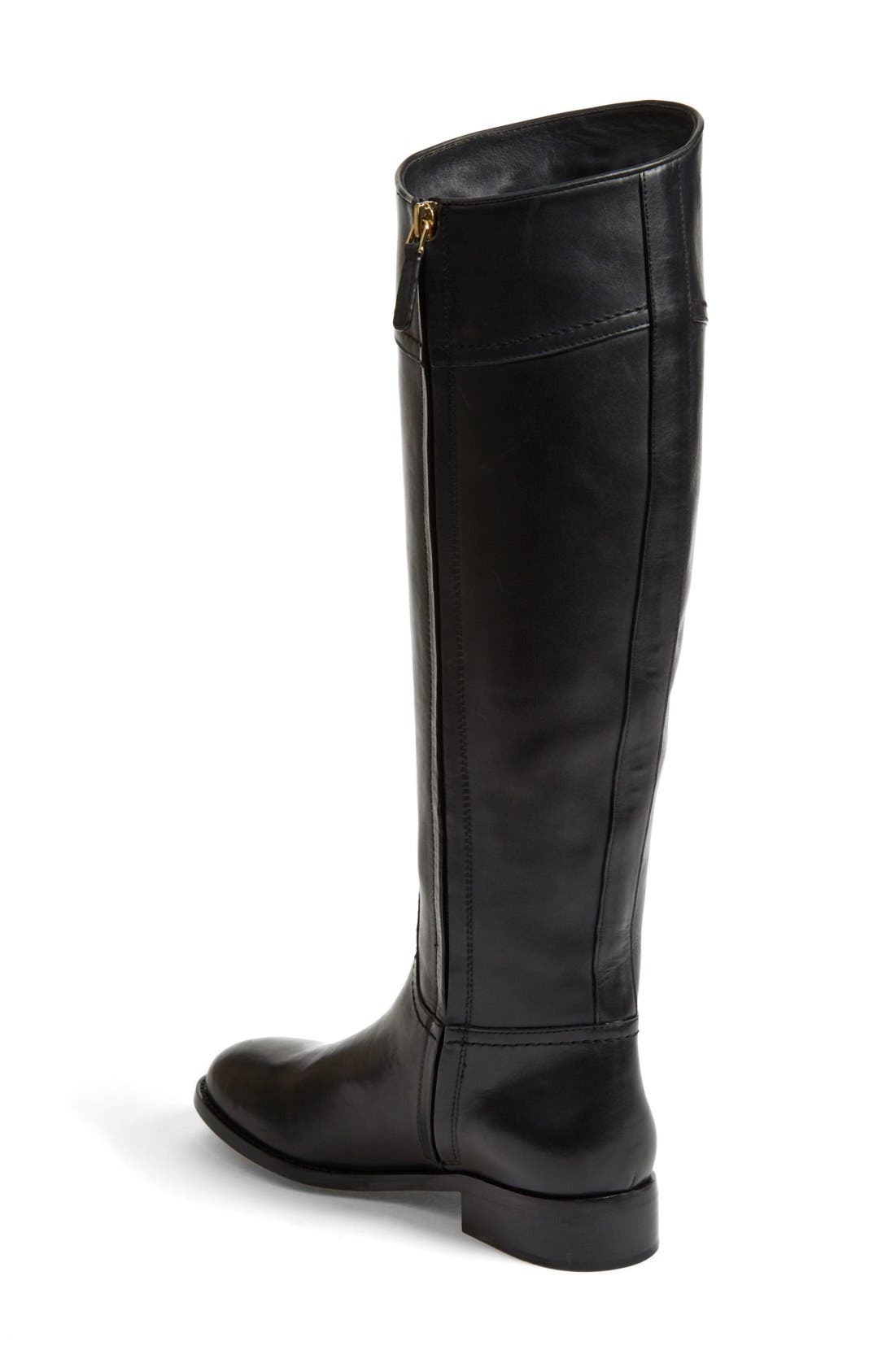 Tory Burch 'Ashlynn' Riding Boot, Alternate, color, 