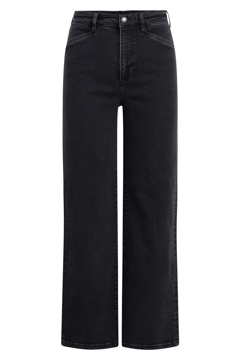 The Mischa Super High Waist Wide Leg Jeans, Alternate, color, TUPELO