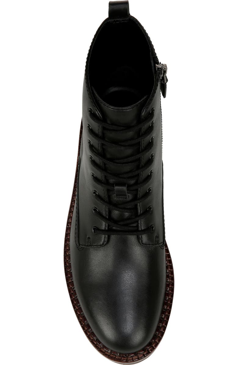 Vince Cabria Lug Water Resistant Lace-Up Boot, Alternate, color, Black/ Brown