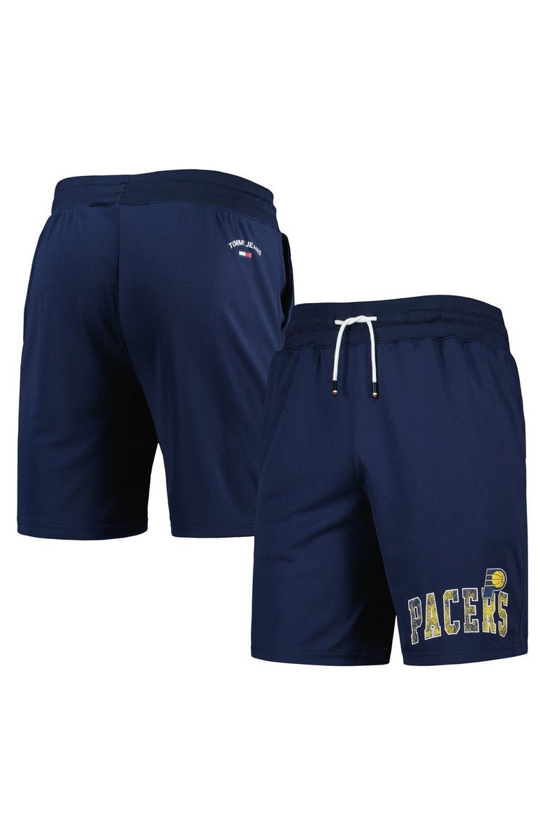 TOMMY JEANS Men's Tommy Jeans Navy Indiana Pacers Mike Mesh Basketball Shorts, Main, color, 