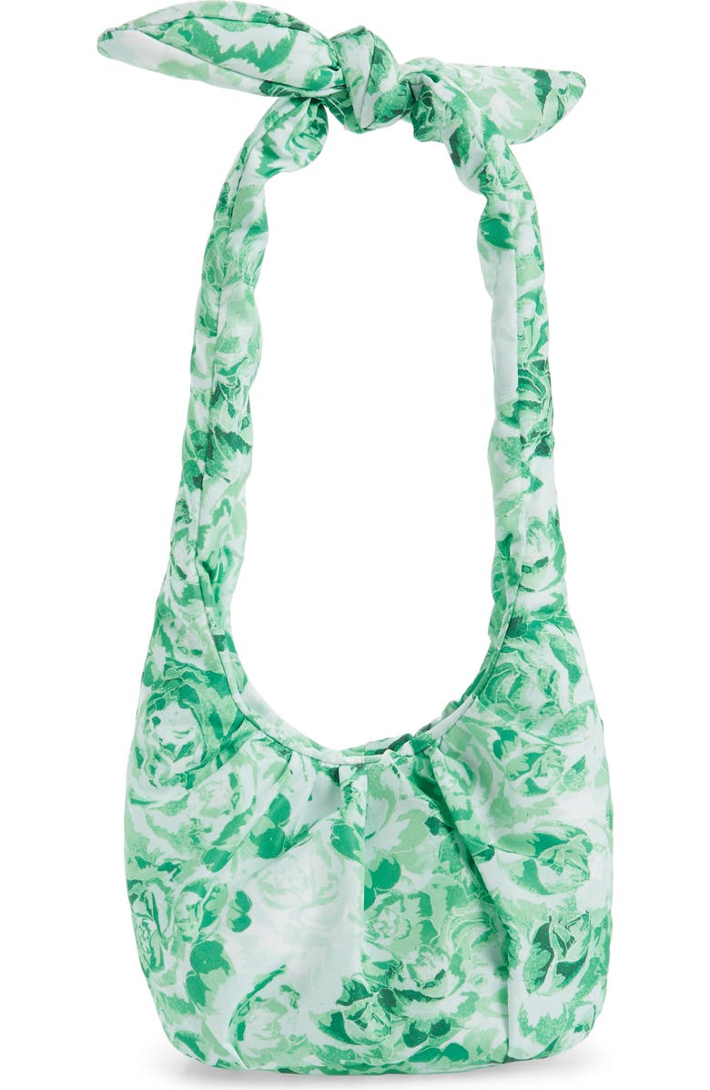 Ganni Mini Print Hobo, Alternate, color,