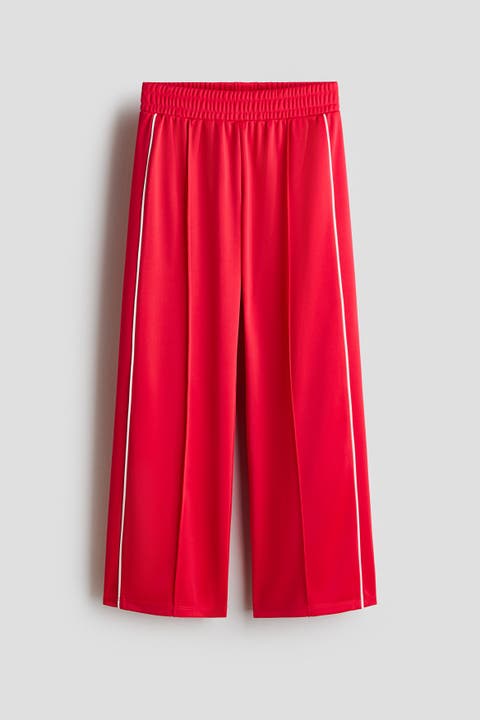 Wide-leg Track Pants