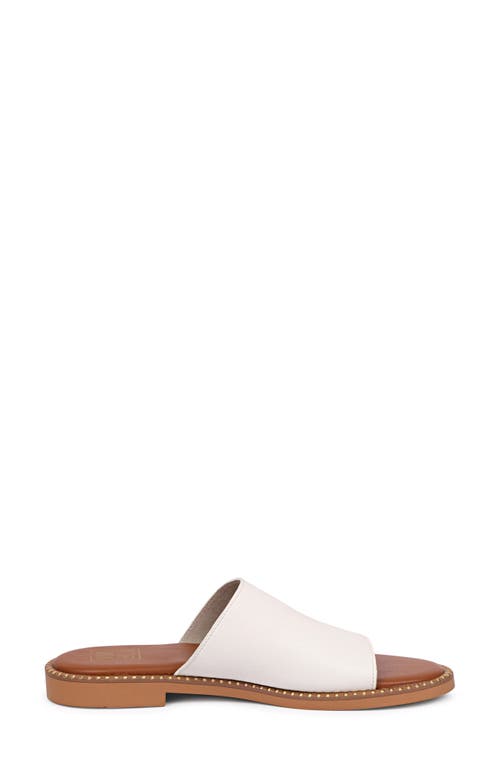 Saint G Kalina Slide Sandal In White