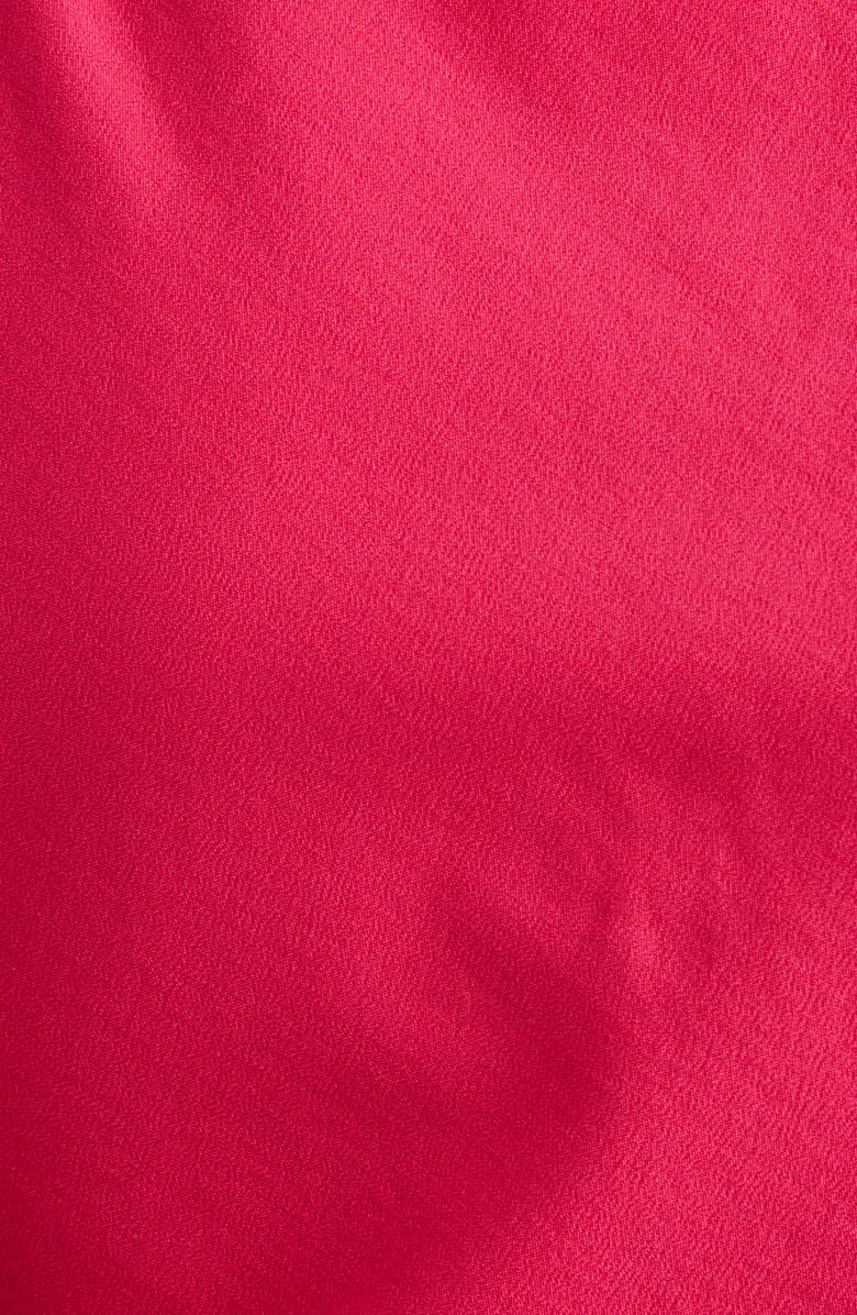 Proenza Schouler Priya Ruched Bi-Stretch Cotton Blend Midi Dress, Alternate, color, Orchid