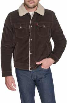 Levi's Corduroy & Faux Shearling Depot Jacket