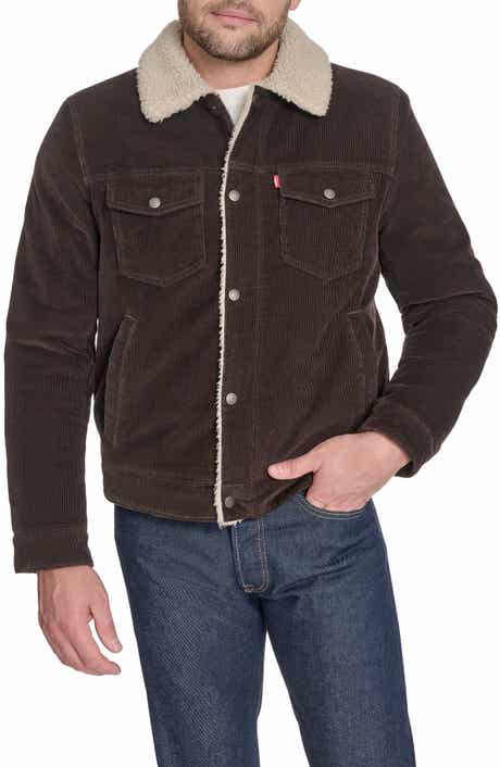 Levi's Corduroy & Faux Shearling Depot Jacket
