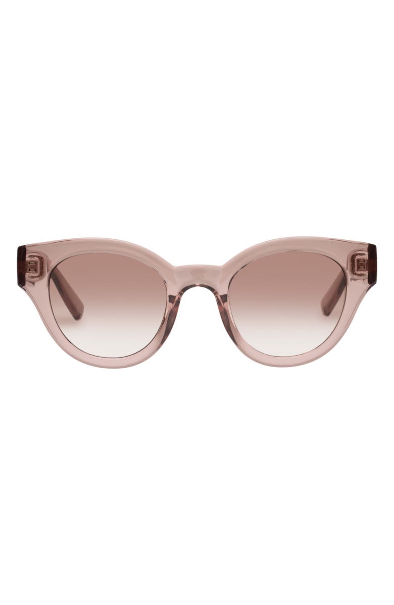 Le Specs Deja Nu 49mm Cat Eye Sunglasses, Main, color, Rosewater