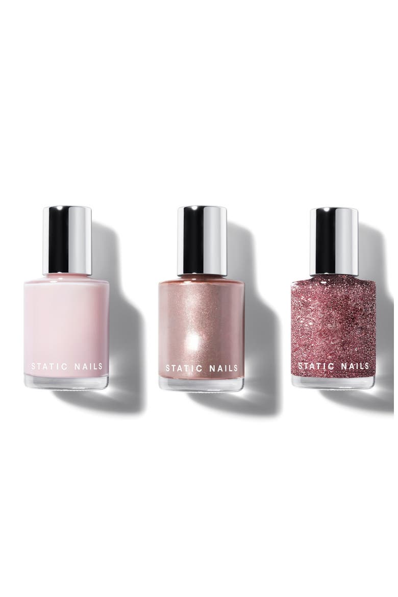 Major Glow Liquid Glass Nail Lacquer Set (Nordstrom Exclusive), Main, color, NO COLOR