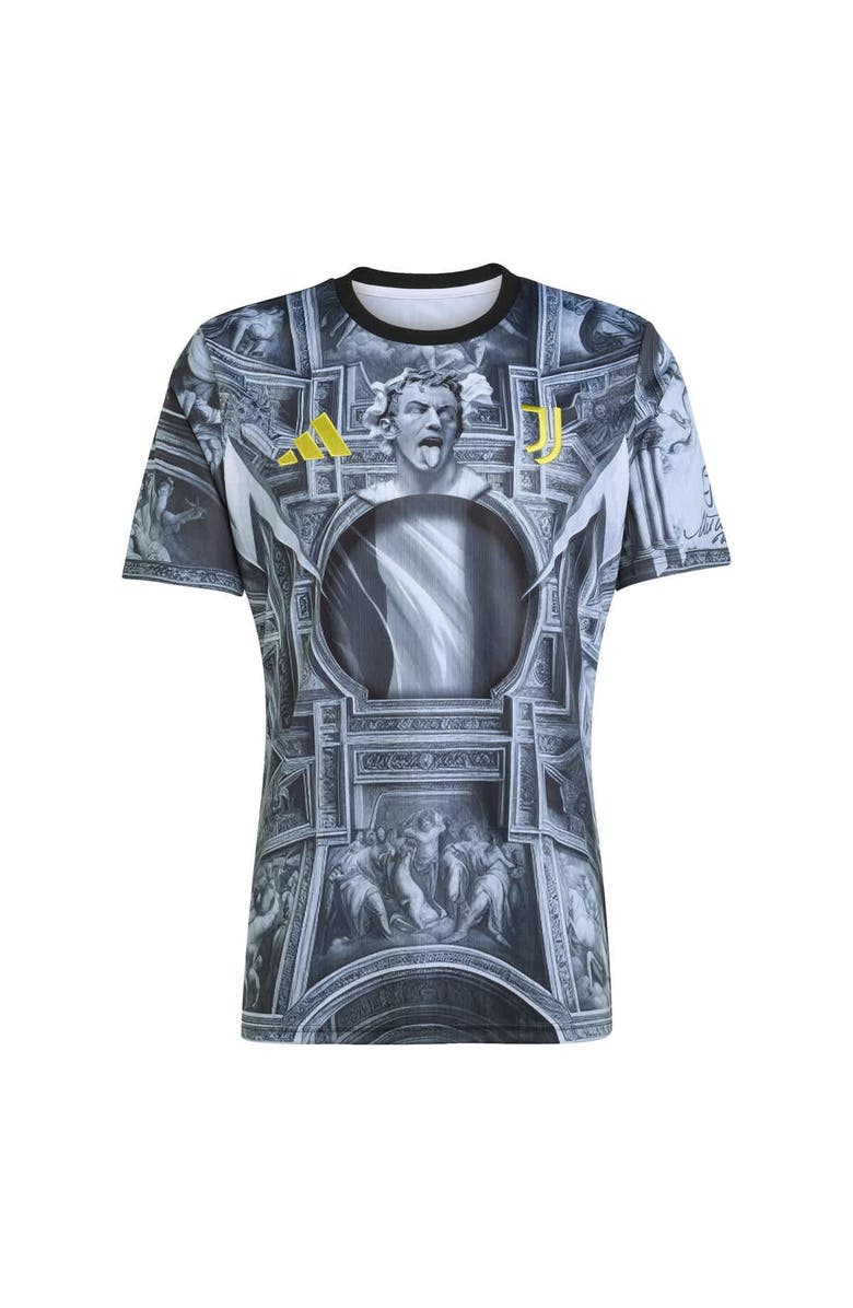 adidas Men's adidas  Black Juventus 2025/26 Pre-Match Training Jersey, Alternate, color, Black