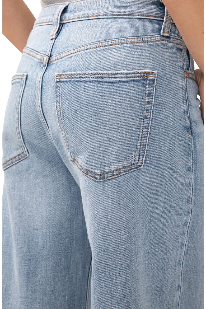 Highly Desirable High Waist Wide Leg Jeans, Alternate, color, HARMONY