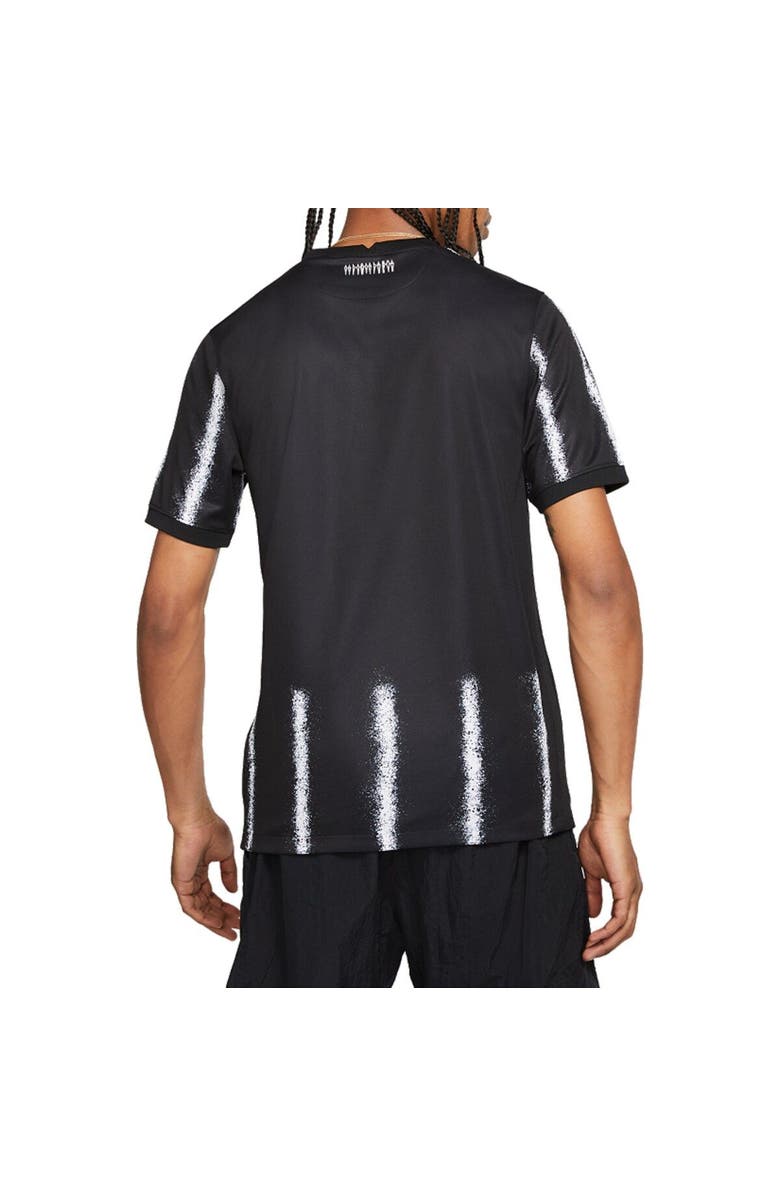 Nike Men's Nike Black Corinthians 2021/22 Away Breathe Stadium Replica Jersey, Alternate, color, 