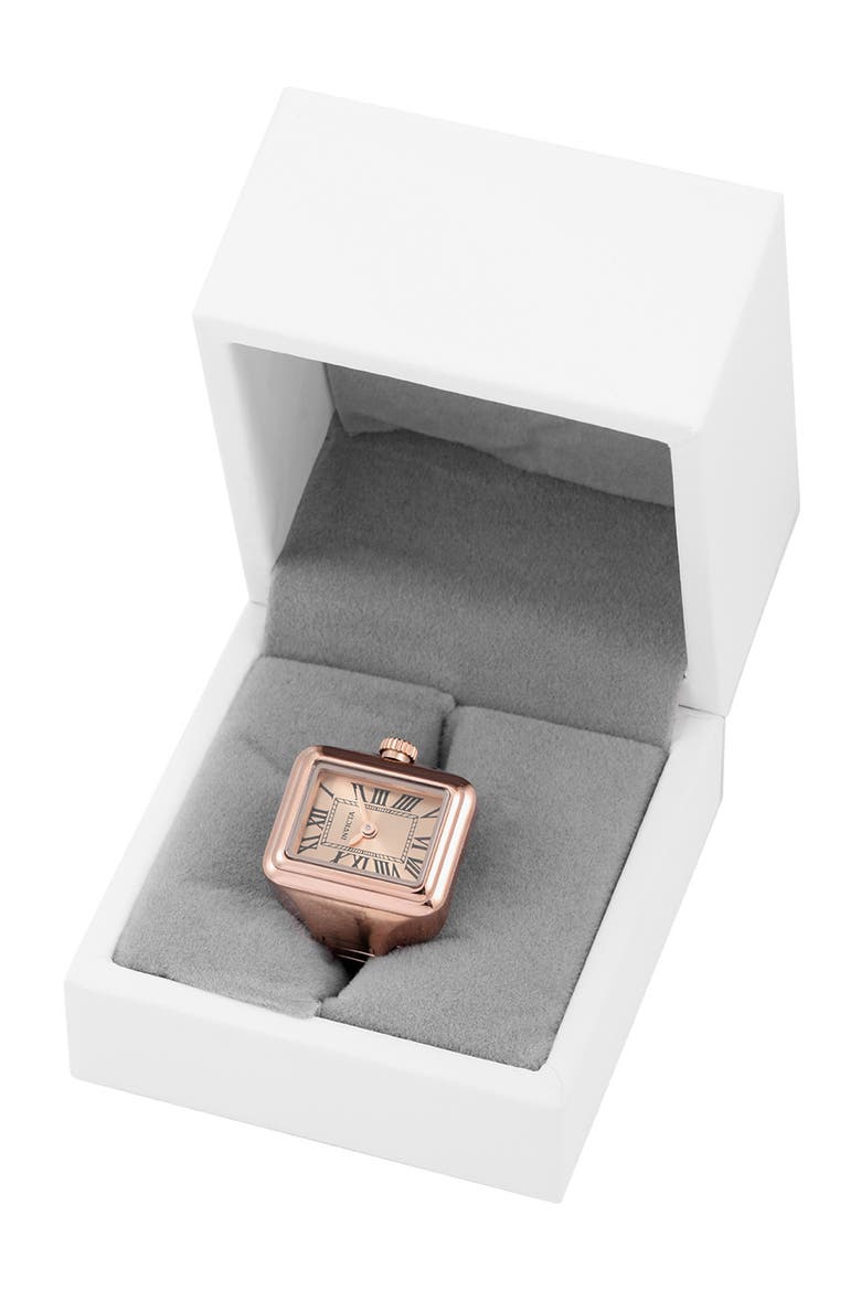 Mini Ring Watch, Alternate, color, ROSE GOLD