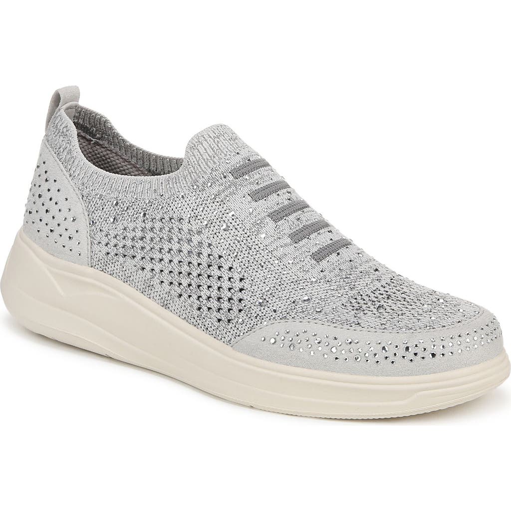Bzees Women's Timeless X-training Inspired Washable Sneakers In Grey