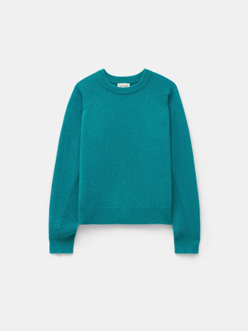 Hush Jasmine Cashmere Rib Detail Sweater In Green