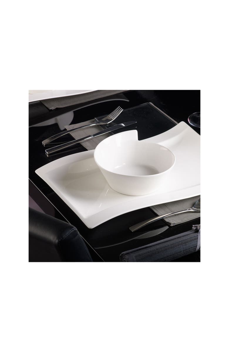 Villeroy & Boch NewWave Gourmet Dinner Plate, Alternate, color, White