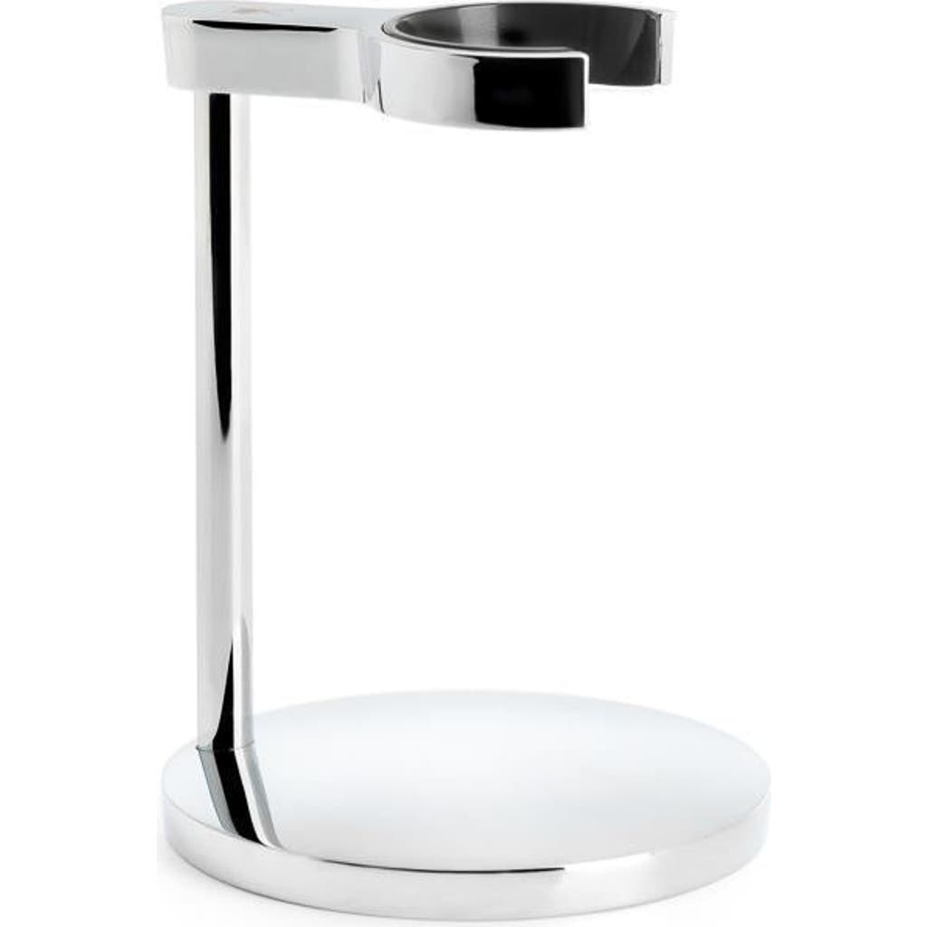 Mühle Edition Chrome Shaving Brush Stand In Silver