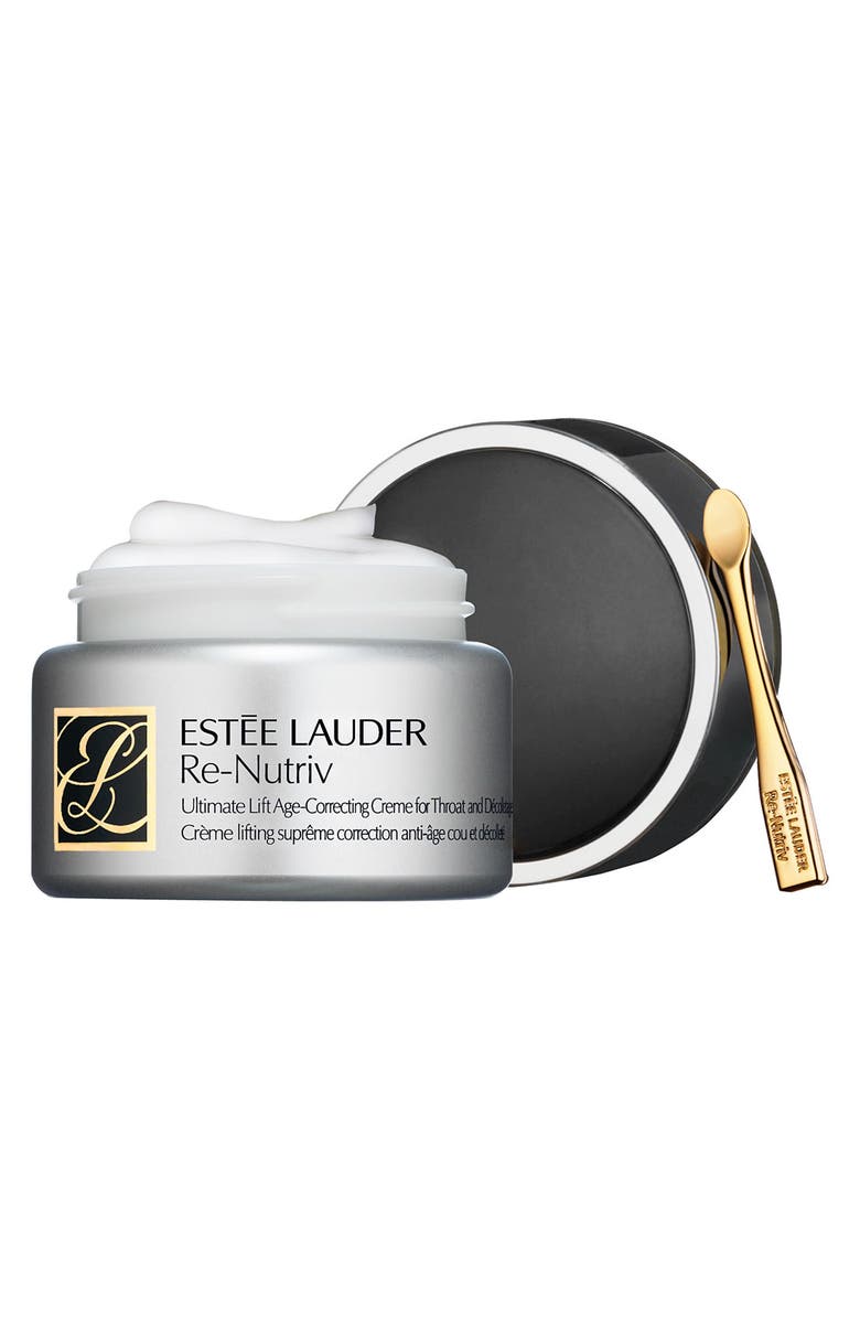 Estée Lauder Re-Nutriv Ultimate Lift Age-Correcting Creme for Throat & Décolletage, Main, color, 