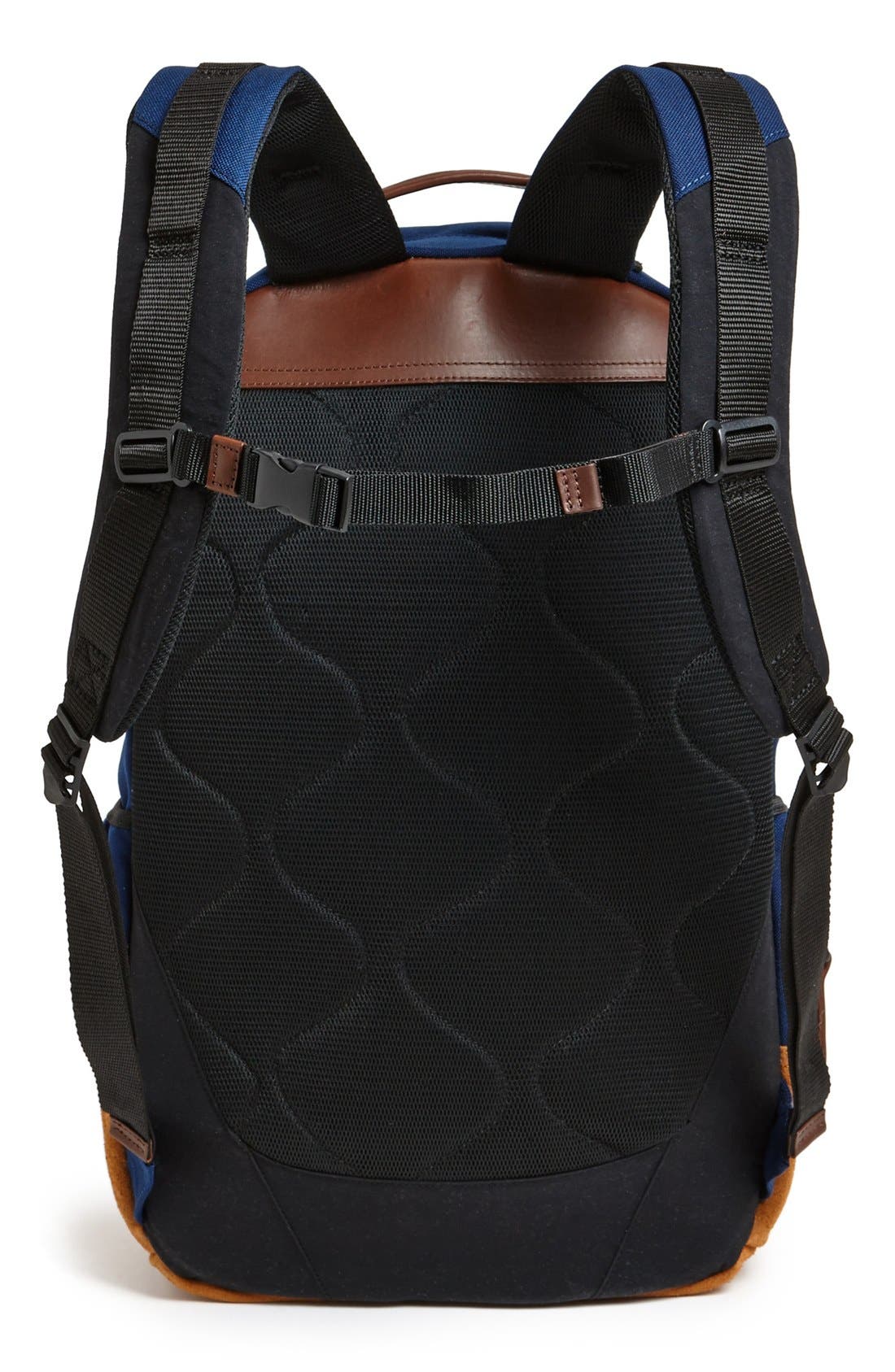 Canvas Backpack, Alternate, color, MIDNIGHT