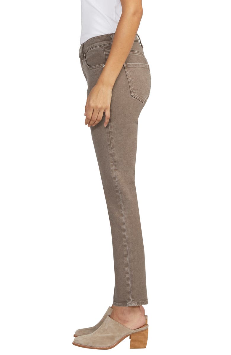 JAG Cassie Slim Straight Leg Jeans, Alternate, color, Taupe