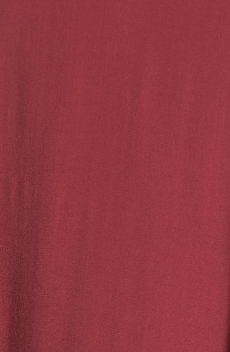 ASTR the Label ASTR Cold Shoulder Shift Dress, Alternate, color, Red Cordovan