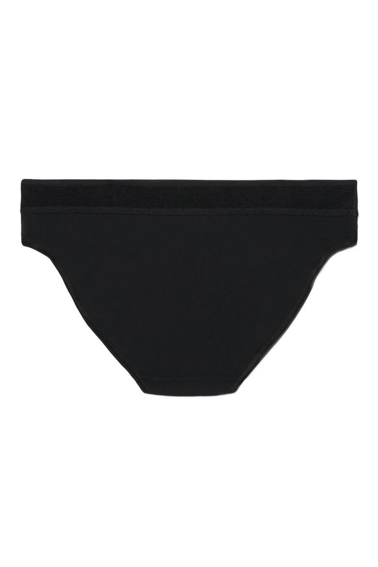 Solid Briefs, Alternate, color, NOIR