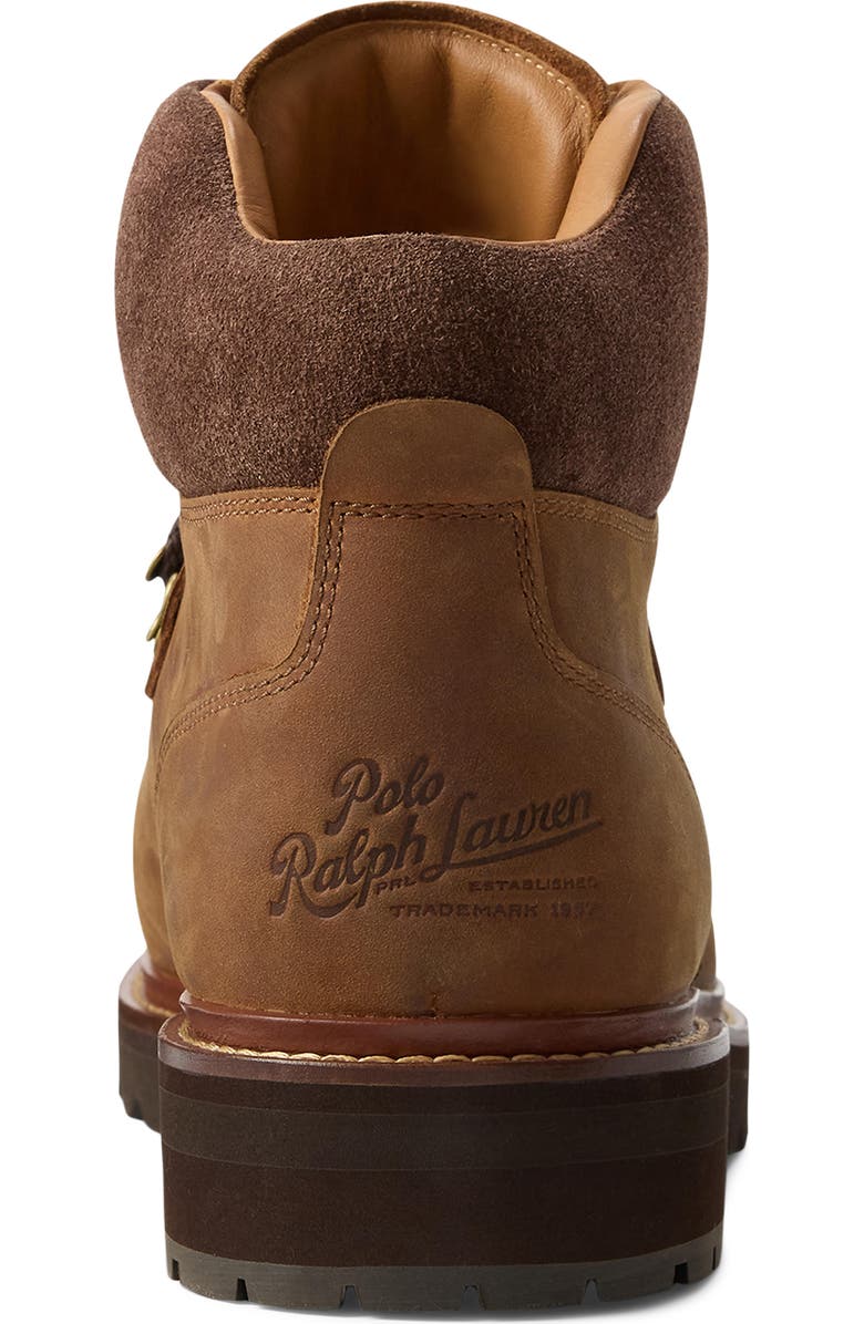 Polo Ralph Lauren Alpine Trail Boot, Alternate, color, Deep Saddle Tan