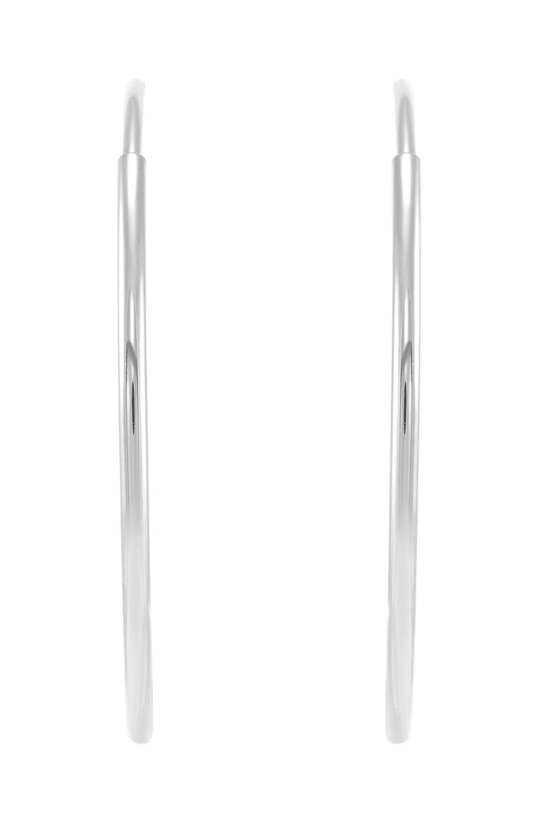 Frankie & Zoe 12mm Endless Hoop Earrings, Alternate, color,