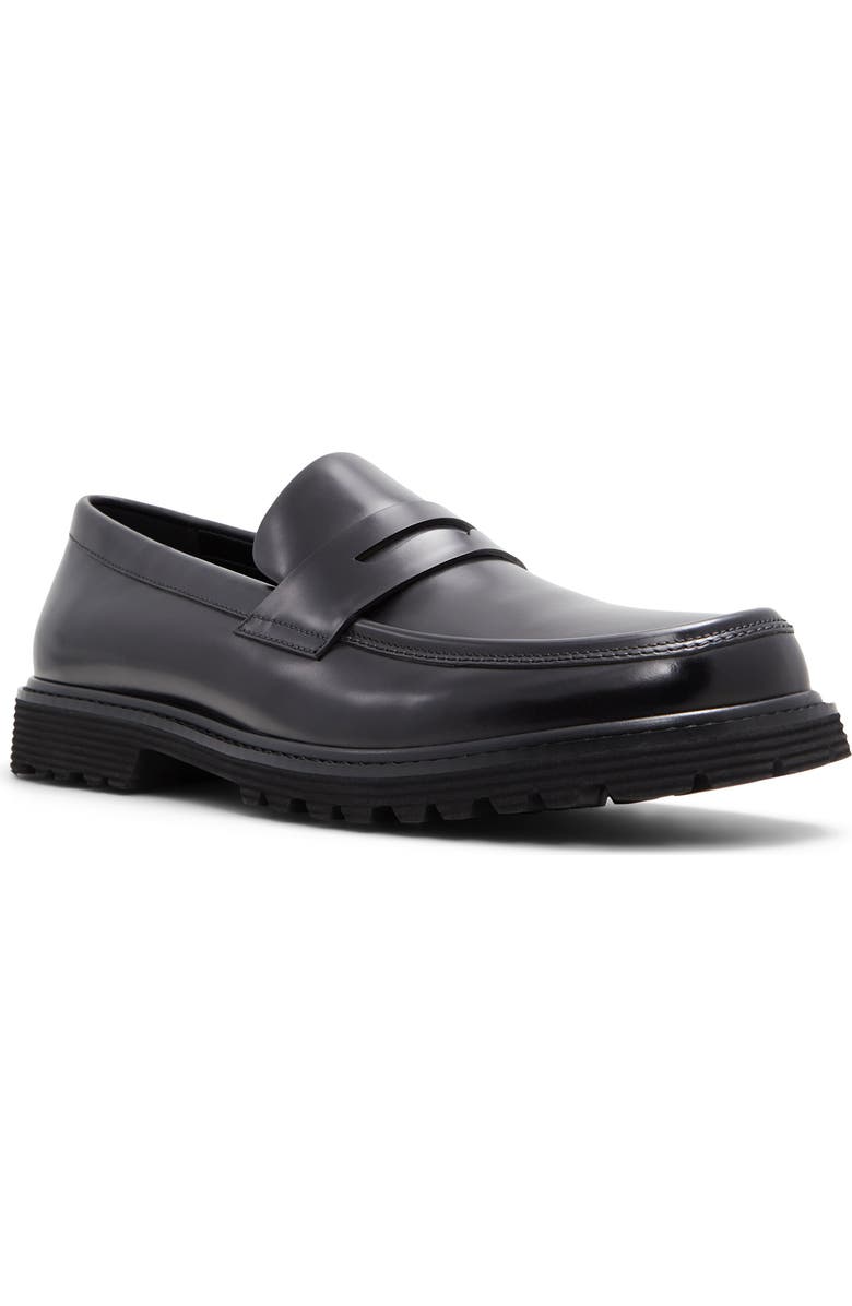 ALDO Skyley Penny Loafer, Main, color, Other Black