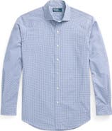 Polo Ralph Lauren Classic Fit Check Cotton Poplin Button-Up Shirt
