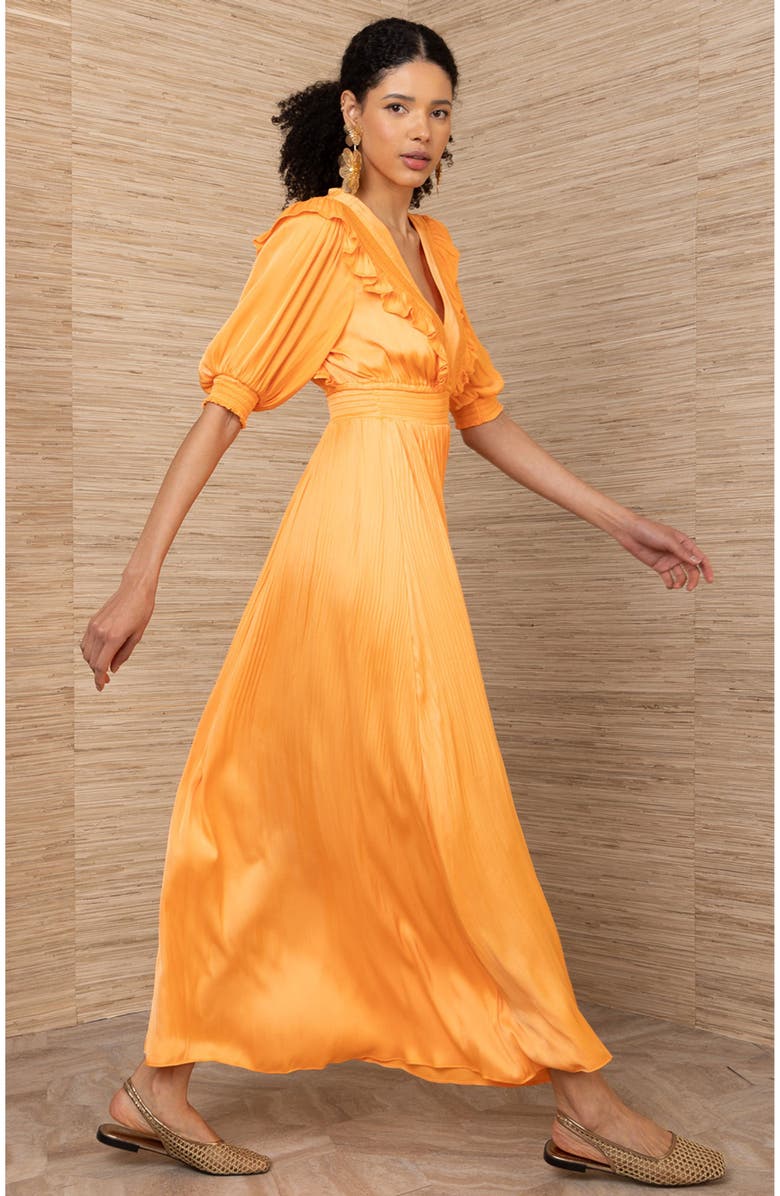 Hale Bob Lovisa Charmeuse Dress, Alternate, color,