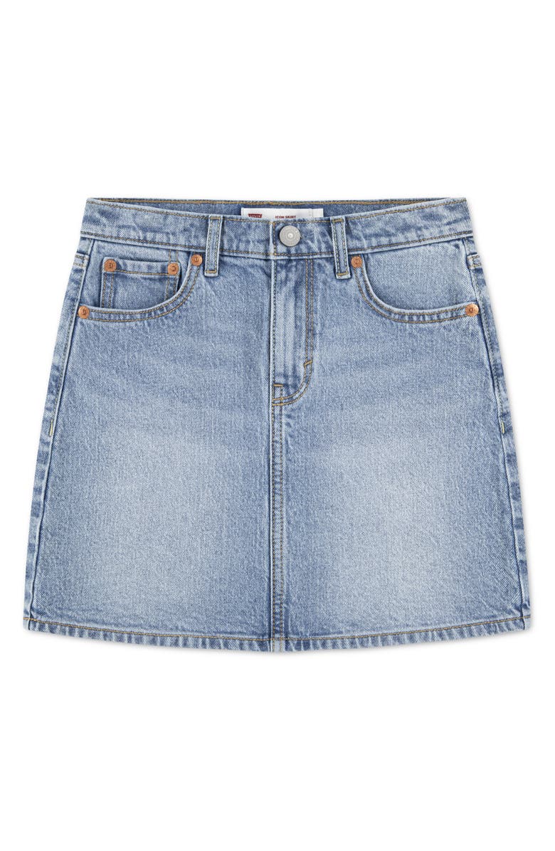 Levi's Kids' Icon Denim Skirt, Main, color, 