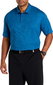 adidas Big & Tall 365 Climacool Jacquard Polo Shirt