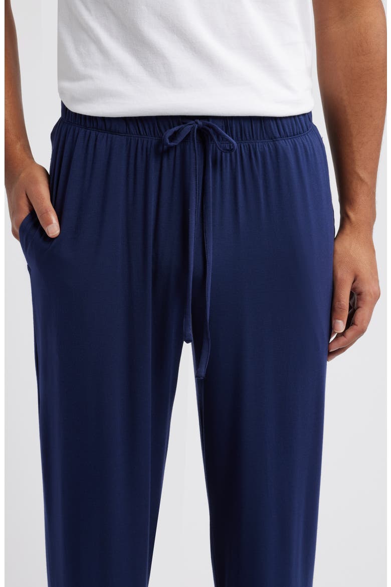 Moonlight Eco Stretch Modal Pajama Pants, Alternate, color, NAVY PEACOAT