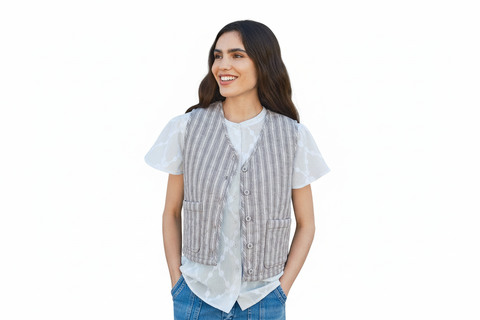 Quilted and Reversible Vest
