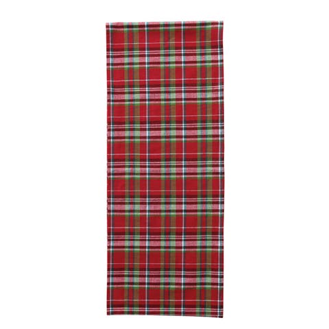 Artisan Plaid Cotton Table Runner