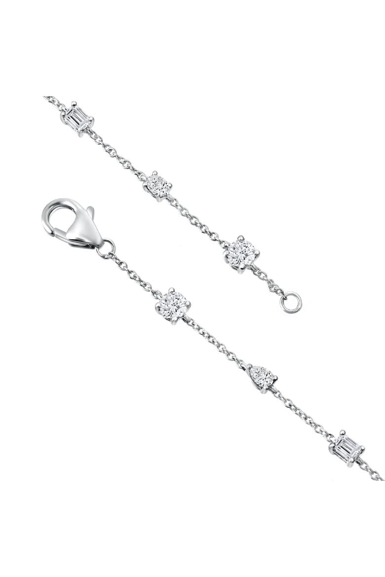 Sigil 14K Gold Lab Grown Diamond Bracelet - 1 Ct, Alternate, color, 14K White Gold