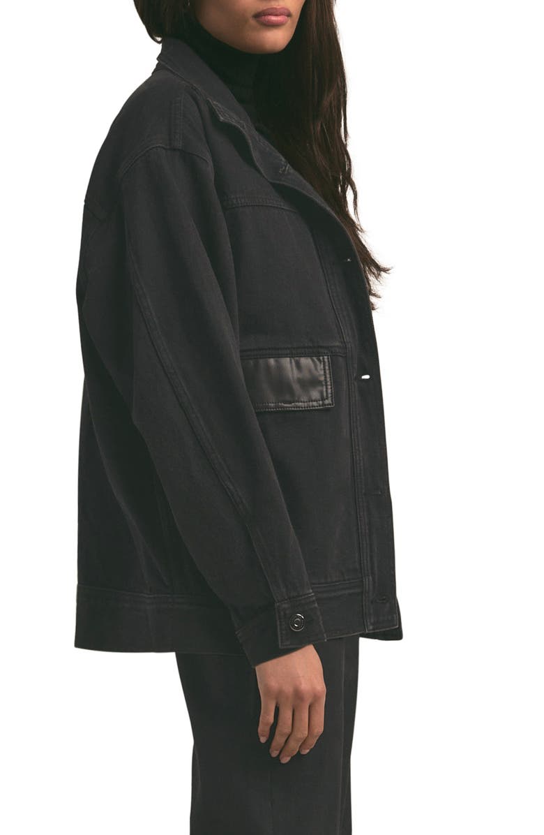 Favorite Daughter The Margo Denim Jacket, Alternate, color, 