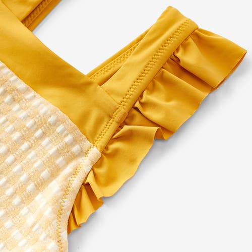 Milkbarn Ruffle Square Neck Swimsuit