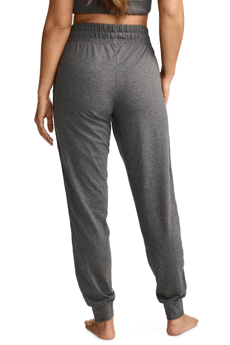 Womens Organic Cotton Stretch Jogger, Alternate, color, Steel Heather