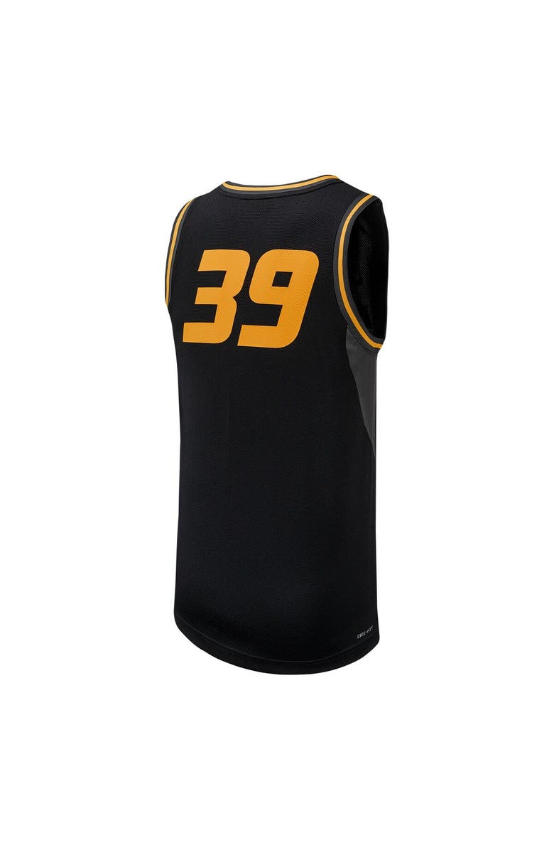 Nike Men's Nike #39 Black Missouri Tigers Replica Basketball Jersey, Alternate, color, 
