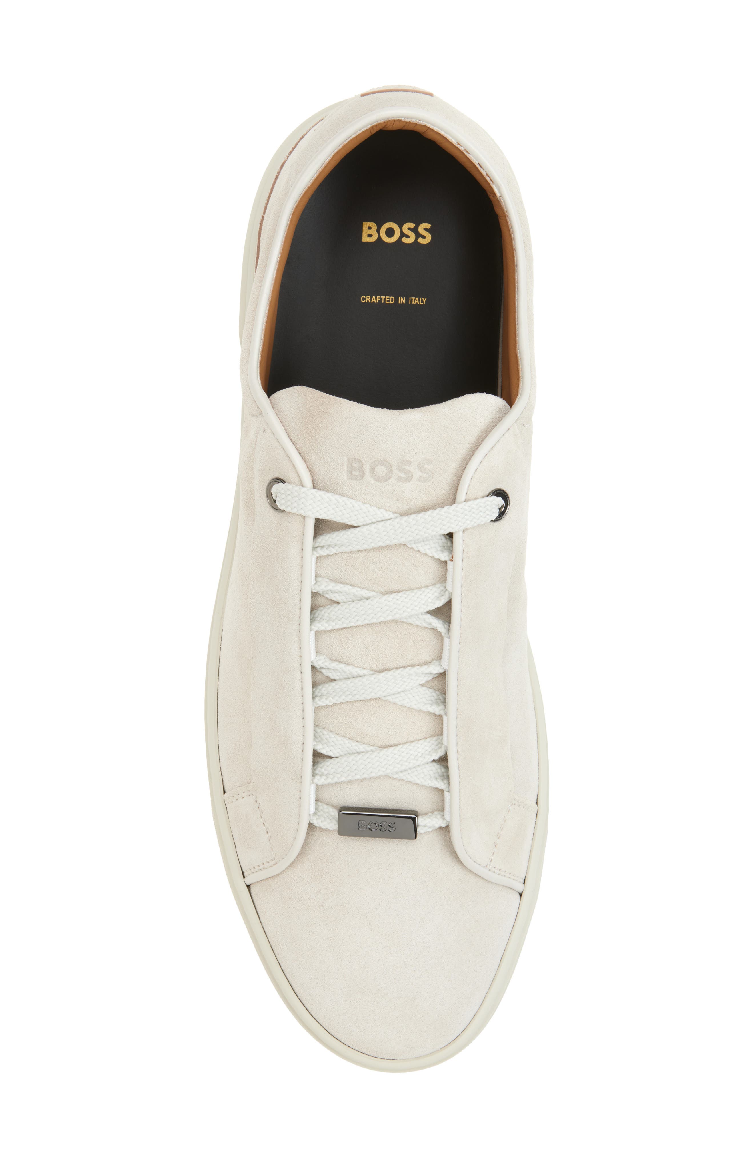 BOSS Gary Low Top Sneaker, Alternate, color, Open White