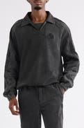 CRIMINAL DAMAGE Wavy Seam Training Sweatshirt