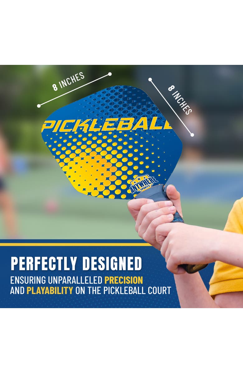 Anywhere Sports Youth Pickleball Set 8Pc Ultimate Game Play Kit, 8
, Alternate, color, 