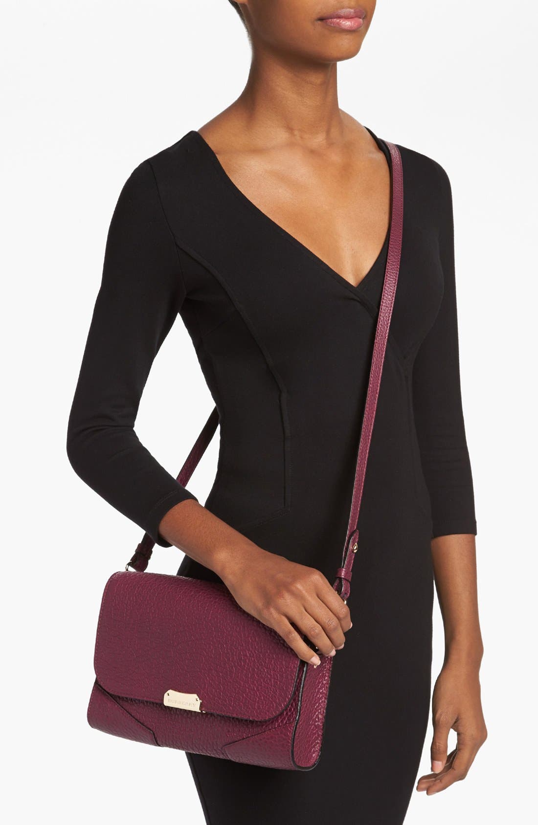 'Abbott - Small' Crossbody Bag, Alternate, color, DAMSON MAGENTA