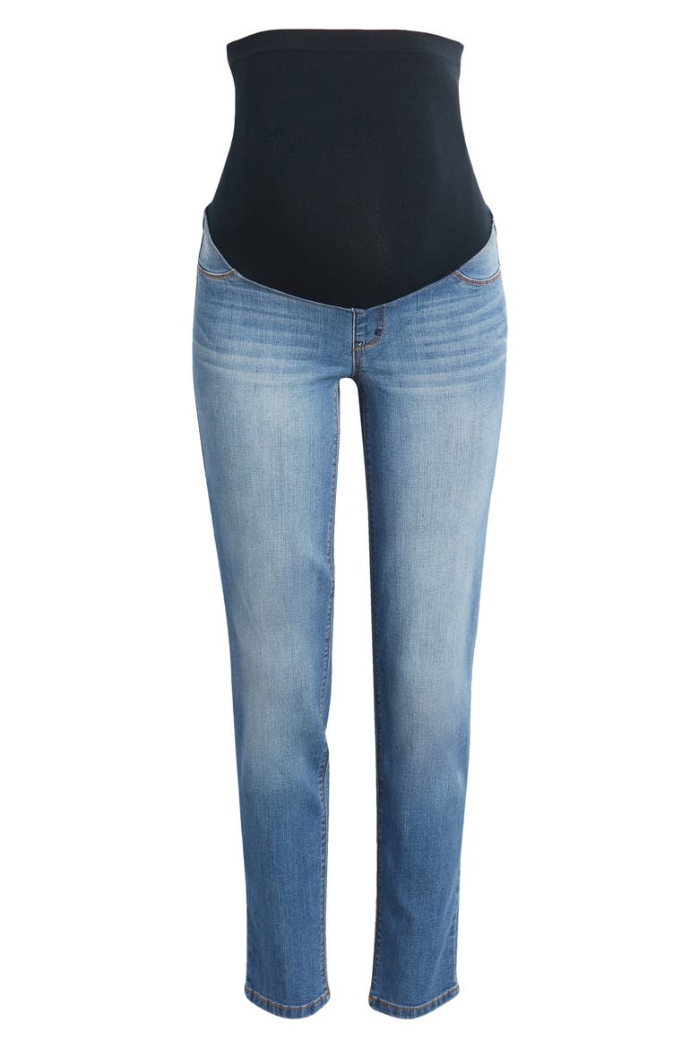 Straight Leg Maternity Jeans, Alternate, color, MILES