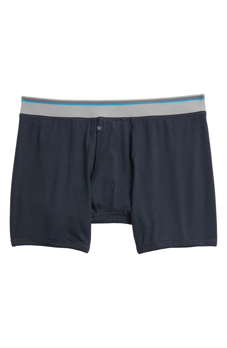 Mack Weldon 18 Hour Boxer Briefs, Alternate, color, Blue Night
